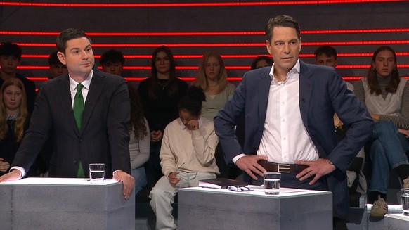 Es fehlt der Colt am Gurt und der Grashalm im Mund, dann könnte man Stefan Brupbacher (rechts) mit Lucky Luke verwechseln.