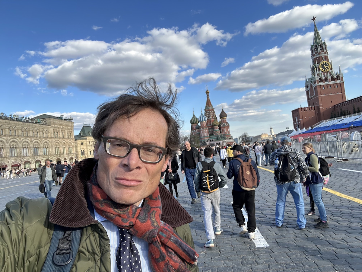 Le conseiller national Roger Köppel (UDC/ZH) s'est rendu à Moscou...