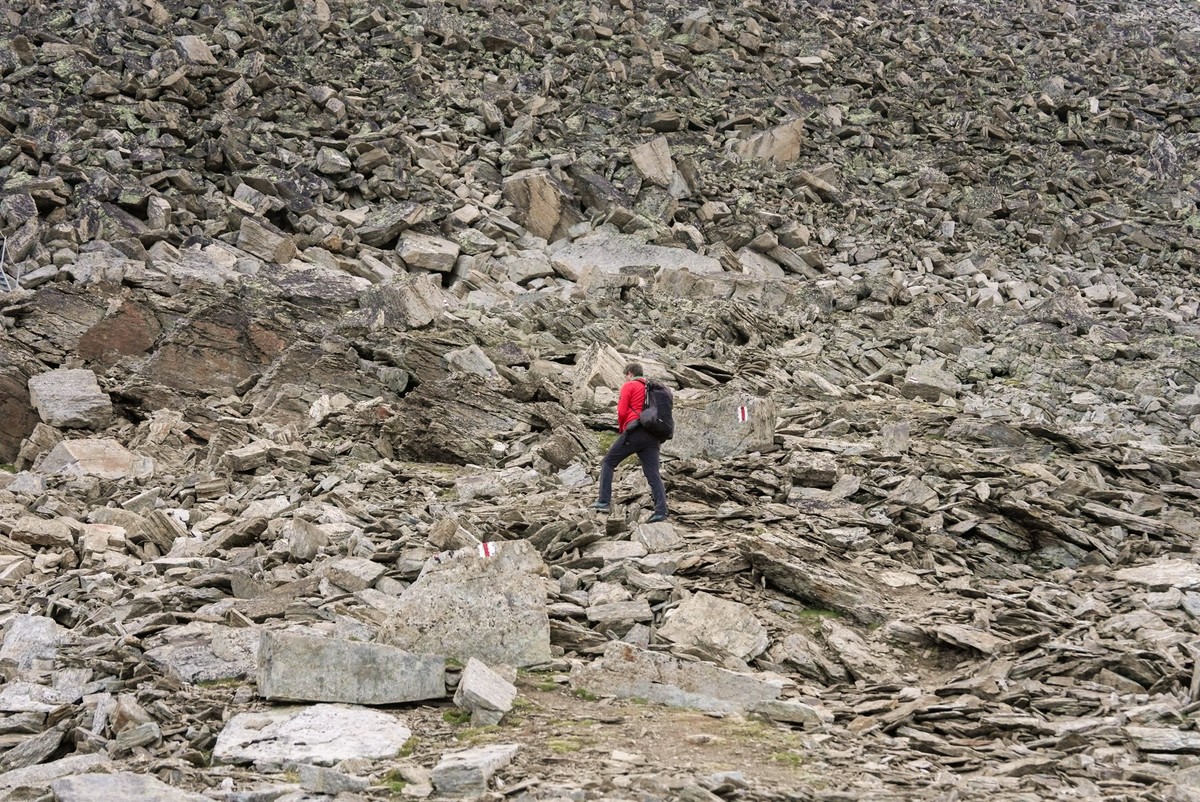 Gross Bigerhorn höchster Wandergipfel Europas