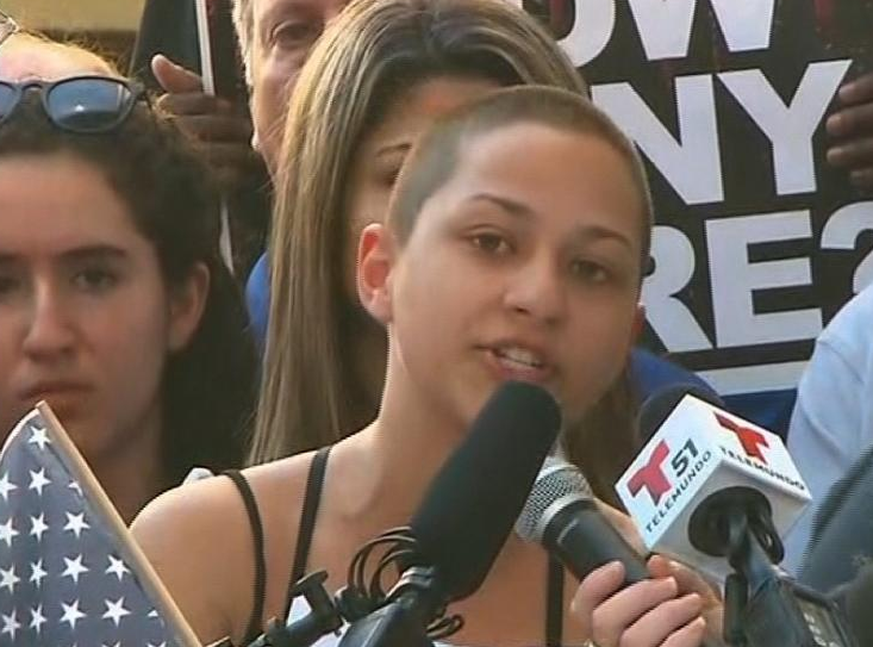 Emma Gonzalez überlebte das Schul-Massaker von Parkland. Und teilt jetzt gegen Trump aus.