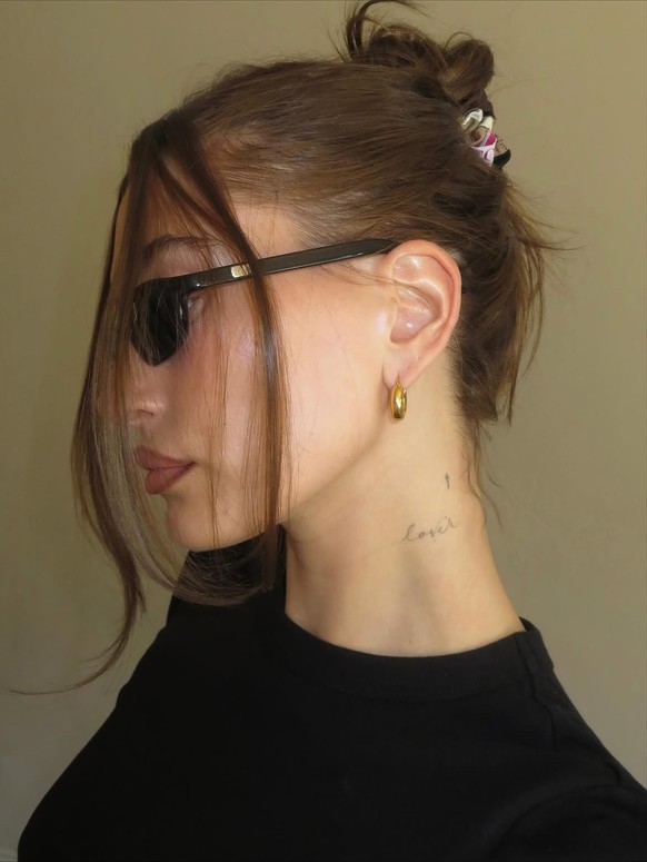 Hailey Bieber Tattoo