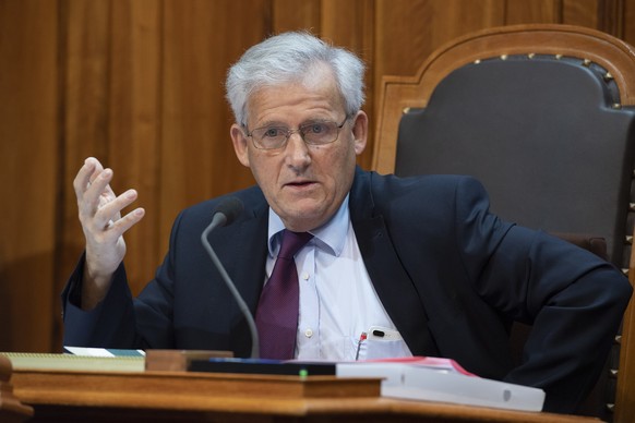 Hans Stoeckli, SP-BE, spricht waehrend der Wintersession der Eidgenoessischen Raete, am Donnerstag, 29. November 2018 im Staenderat in Bern. (KEYSTONE/Anthony Anex)