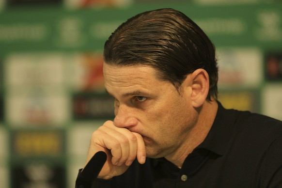 Foto : Trainer Gerardo SEOANE / Gladbach Fussball 1. Bundesliga , 26. Spieltag am Sa. 15.03.2025 Werder Bremen - Borussia M�nchengladbach 2 - 4 *** Photo Coach Gerardo SEOANE Gladbach Soccer 1 Bundesl ...