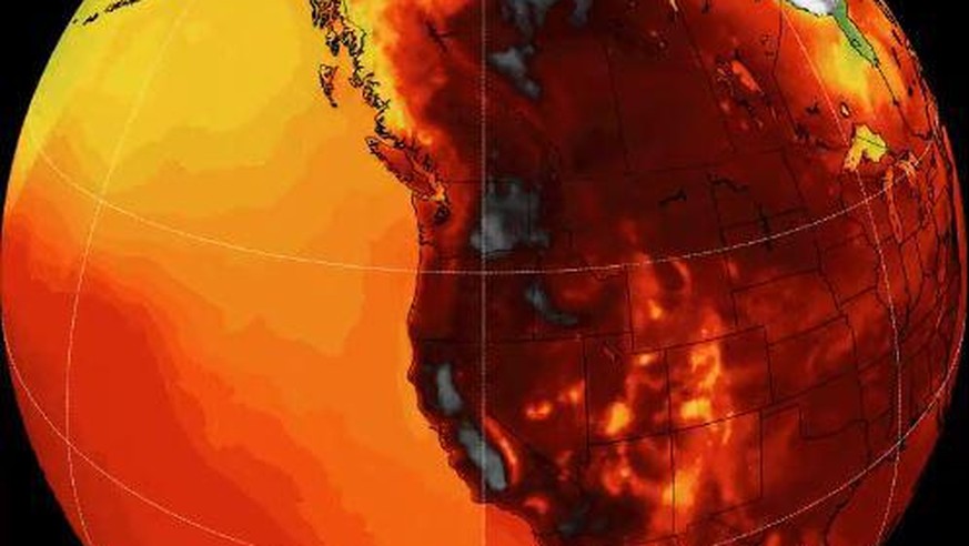 Klimawandel: In Nordamerika werden gerade alle Hitzerekorde gebrochen - Vimarsana News