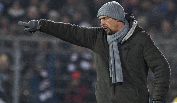 Stanislawski im Einsatz als Trainer.
