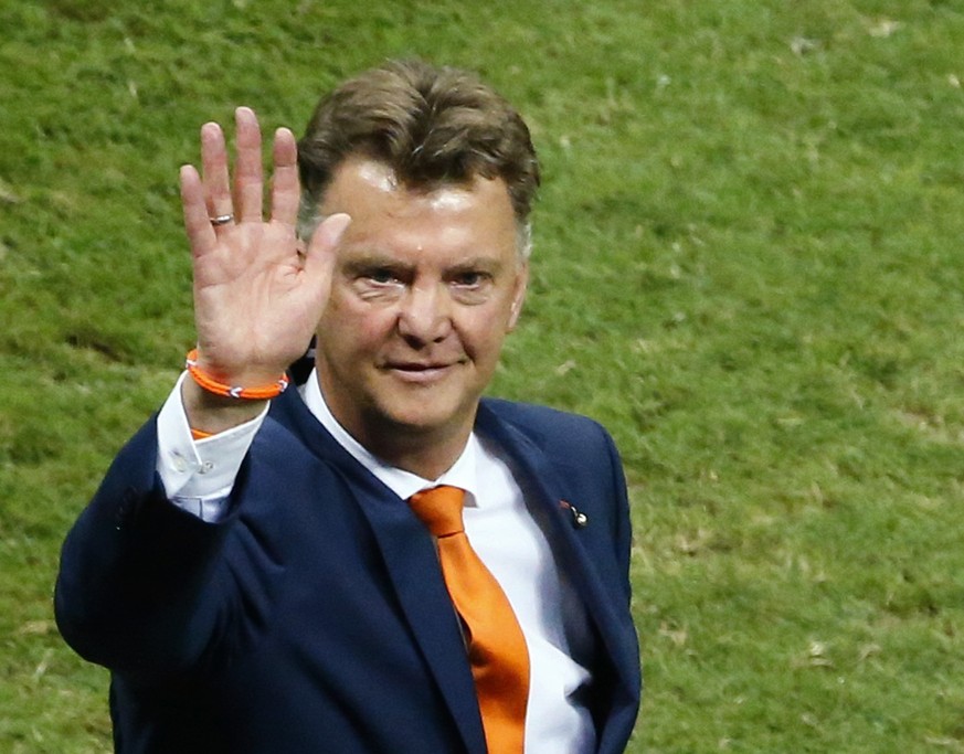 Bondscoach Louis van Gaal führte Holland in den WM-Halbfinal gegen Argentinien.