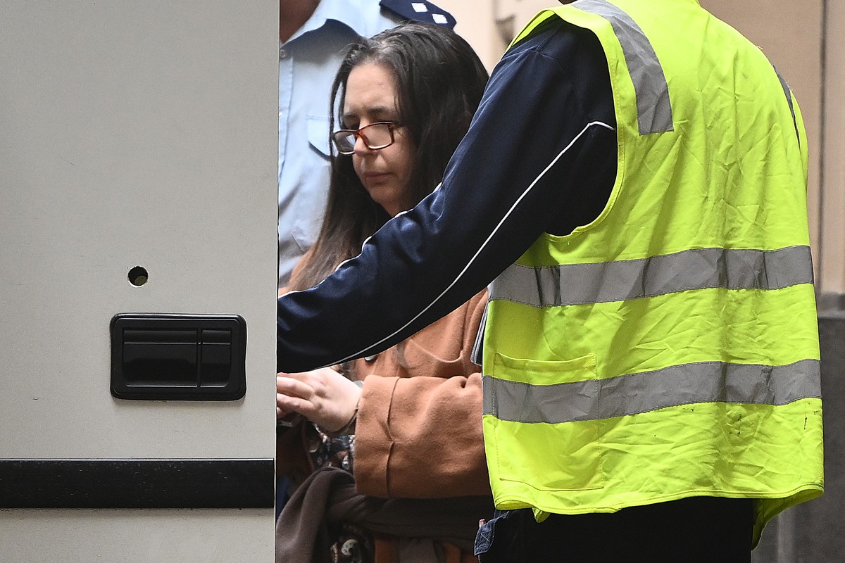 Erin Patterson is escorted away from the Supreme Court of Victoria in Melbourne, Australia, on Sept. 8, 2025. (Joel Carrett/AAP Image via AP)
Australia Poisonous Mushrooms