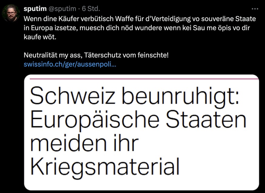 Tweet von Sputim
