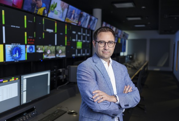 AVIS --- ZU ROGER ELSENER, GESCHAEFTSFUEHRER ENTERTAINMENT CH MEDIA, STELLEN WIR IHNEN FOLGENDES NEUES PORTRAIT ZUR VERFUEGUNG. WEITERE BILDER FINDEN SIE AUF visual.keystone-sda.ch --- Roger Elsener,  ...