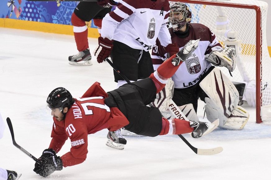 Eine gute WM und dann könnte sich für Hollenstein die Türe in die NHL öffnen.