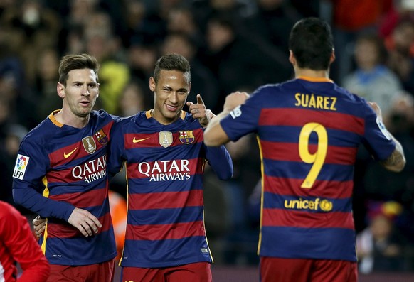 Messi, Neymar und Suarez machen Barça zur Zeit beinahe unschlagbar.<br data-editable="remove">