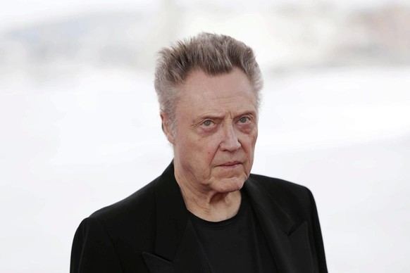 epa05583554 US actor Christopher Walken poses for photgraphers at the 49th Sitges International Fantastic Film Festival, in Sitges, Barcelona, Spain, 13 October 2016. Walken will receive the Honorary  ...