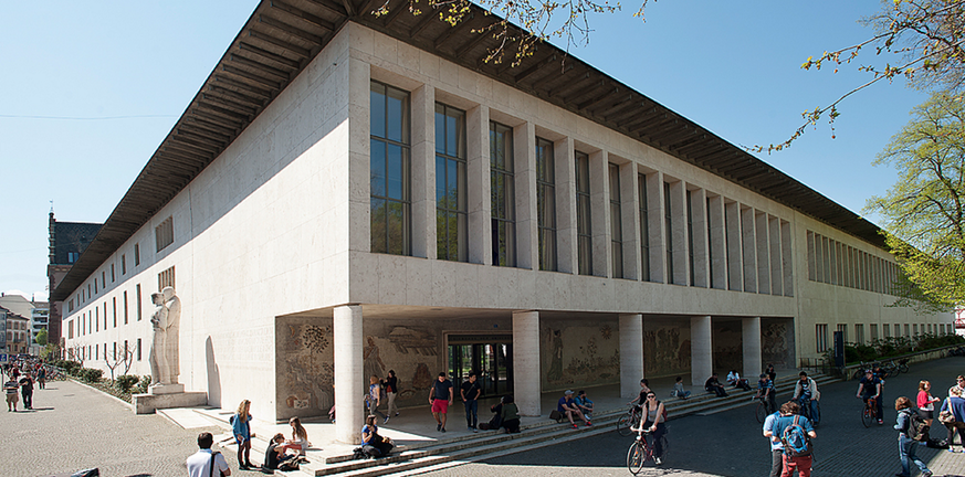 Für alle, die gratis und zuhause den Kurs besuchen: So sieht die Universität Basel aus.