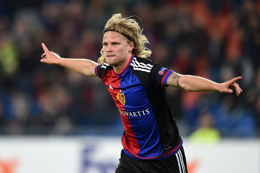 Birkir Bjarnason bringt den FC Basel auf die Siegesstrasse.