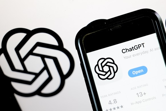 epa13126624 An illustration picture shows the ChatGPT application developed by US artificial intelligence (AI) research organization OpenAI displayed on a smartphone screen in Berlin, Germany, 22 July ...