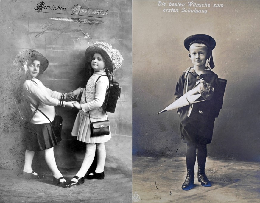 Der erste Schultag anno 1900, Berlin