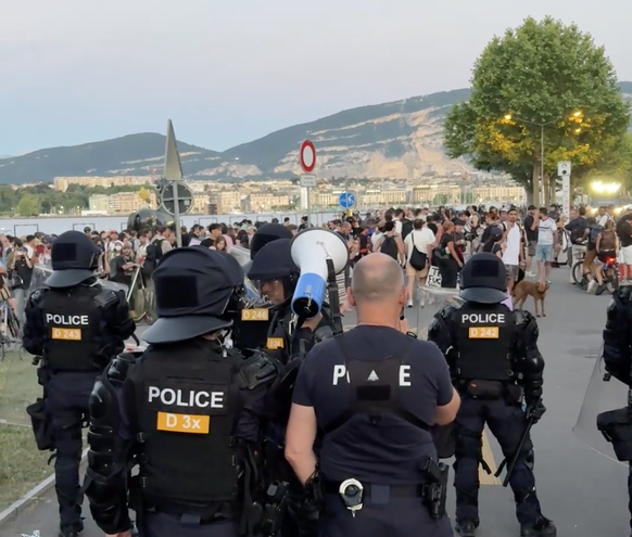 g7 genf demonstration