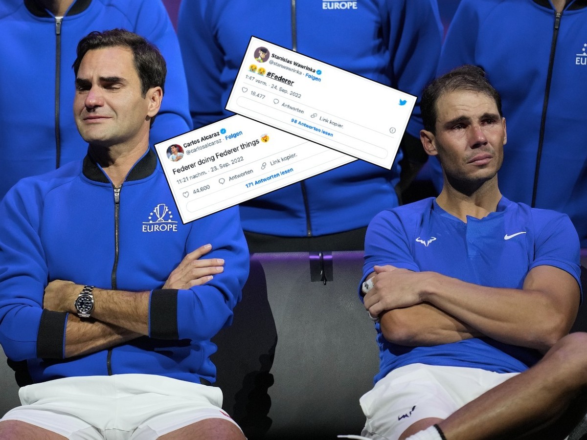 Laver Cup Die Reaktionen auf das letzte Spiel von Roger Federer