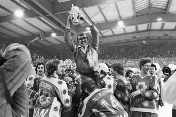 1982 wird der EHC Arosa zum bislang letzten Mal Schweizer Meister.