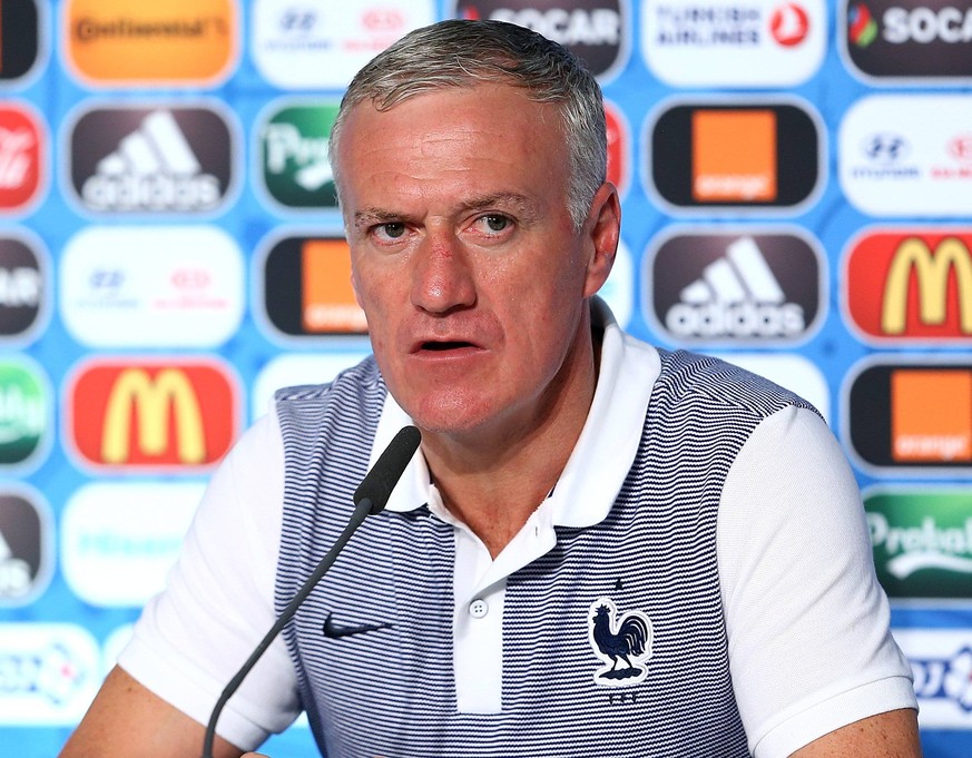 Frankreichs Coach tut sich mit den Medien immer wieder schwer.