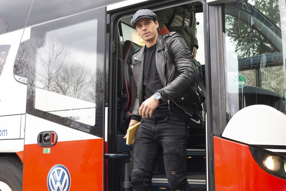 Yann Sommer beim Zusammenzug der Fussballnationalmannschaft im Hotel Atlantis, am Montag, 18. Maerz 2019, in Zuerich.(KEYSTONE/Melanie Duchene)