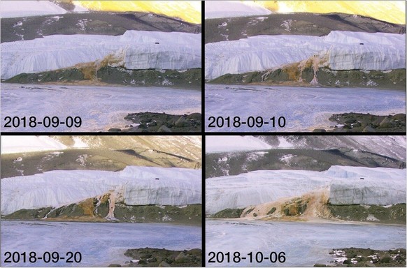 blood falls taylor glacier antarctica, via CC BY 4.0 license:
https://www.cambridge.org/core/journals/antarctic-science/article/glacier-surface-lowering-and-subglacial-outflow-coincide-with-blood-fall ...