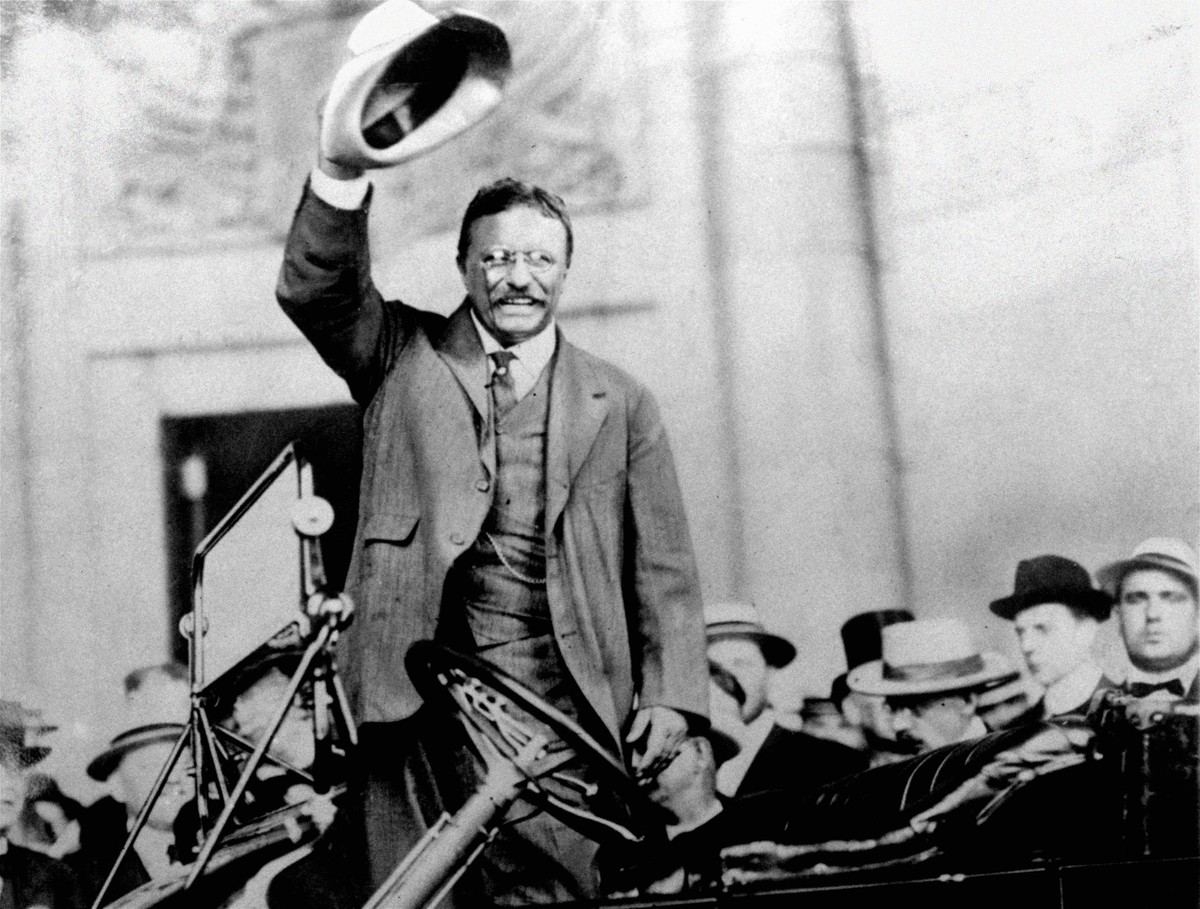 ARCHIV - ZUM 100. TODESTAG DES EHEMALIGEN US-PRAESIDENTEN THEODORE ROOSEVELT AM SONNTAG, 6. JANUAR 2019, STELLEN WIR IHNEN FOLGENDES BILDMATERIAL ZUR VERFUEGUNG - FILE - In this 1904 file photo, Theod ...