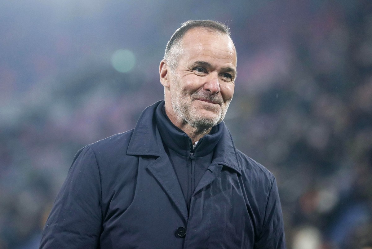 Joey Saputo, fils de Lino, le 5 janvier dernier au stade de Bologne.