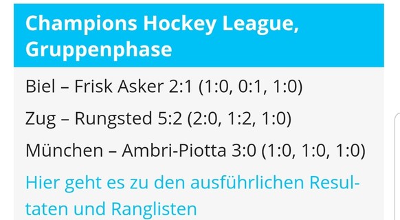 Zug mit lockerem Auftaktsieg in der Champions League â Ambri verliert
Finde den Fehler: 2+1+1 = 5 ?