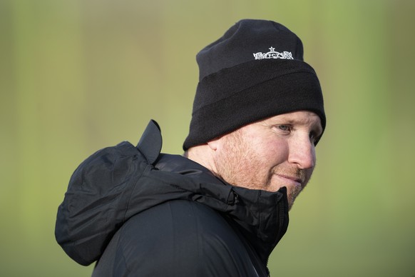 Cheftrainer Ludovic Magnin im Trainingsauftakt vom FC Zuerich im Heerenschuerli in Zuerich, aufgenommen am Freitag, 3. Januar 2020. (KEYSTONE/Ennio Leanza)