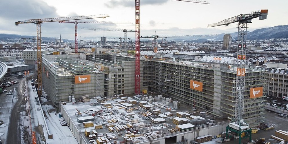 Mehr Geld für mehr Wohnungen: Baustelle in Zürich (Archivbild).