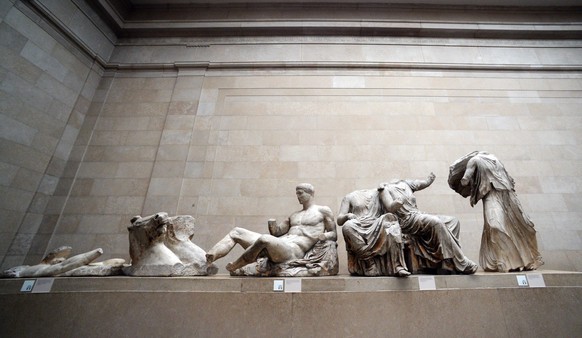 Ein Teil der «Elgin Marbles» im British Museum in London.&nbsp;