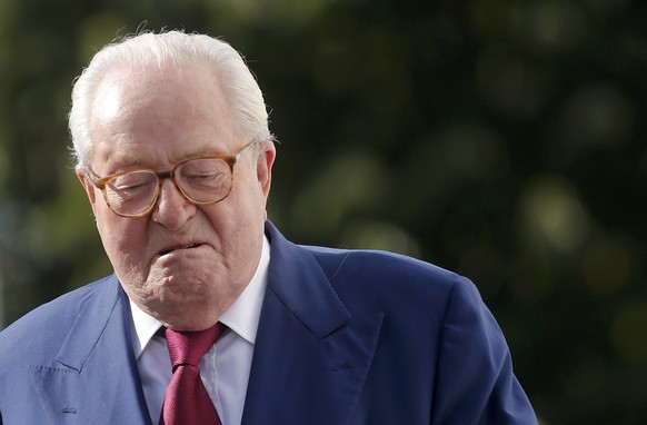 Jean-Marie Le Pen: Auffällig rassistisch und vorbestraft.
