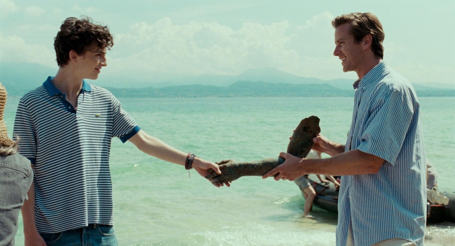 Call Me by Your Name mit Timothée Chalamet und Armie Hammer