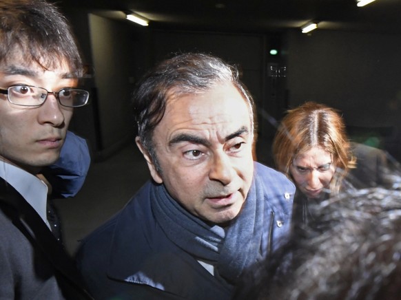 Der abgesetzte Renault- und Nissan-Chef Carlos Ghosn ist Medienberichten zufolge am Donnerstag in Japan erneut festgenommen worden.