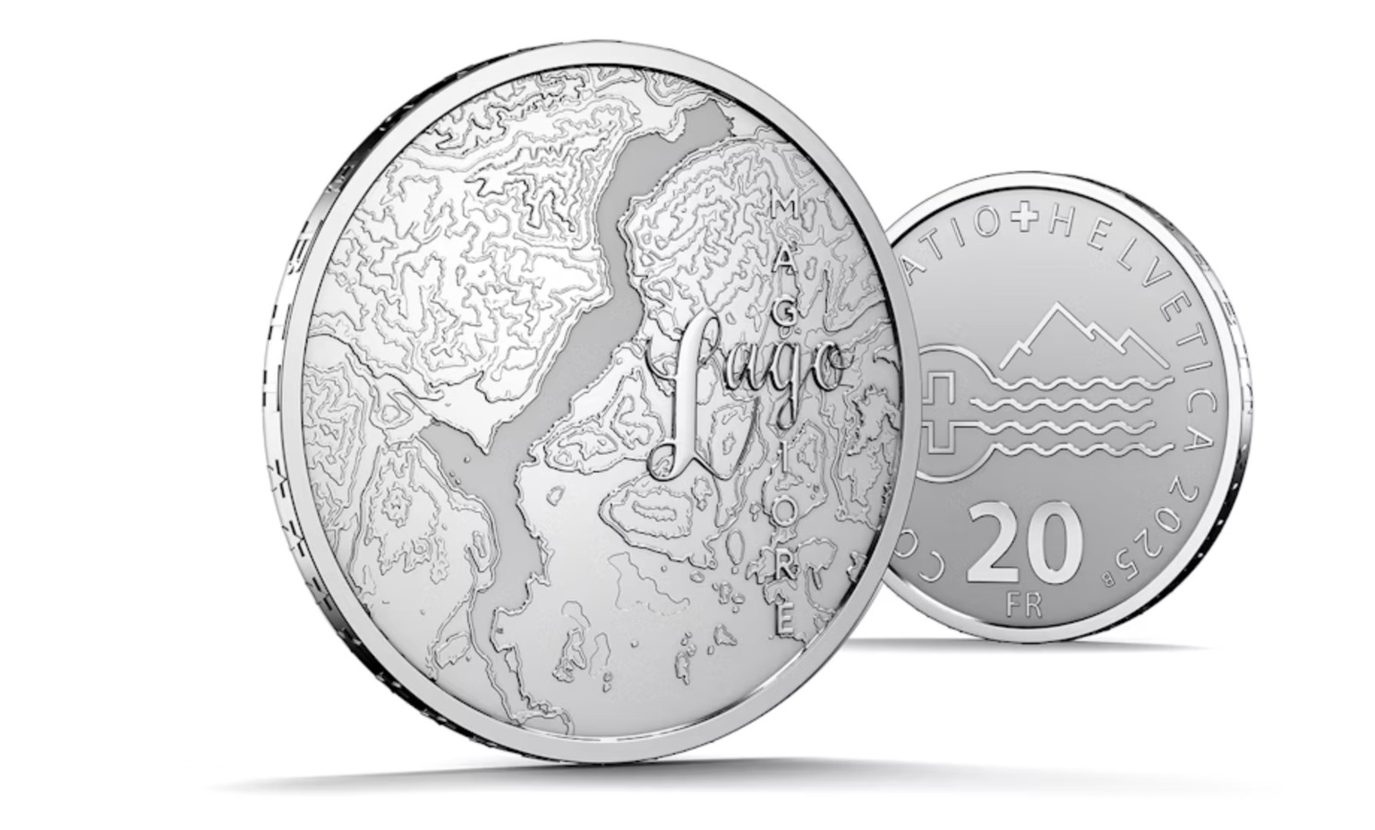 Neue Swissmint-Sondermünze Lago Maggiore