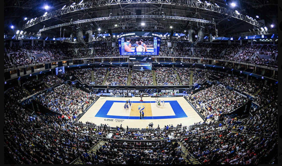Une foule immense a assisté dimanche à la finale du Mondial de volley entre l'Italie et la Bulgarie.
