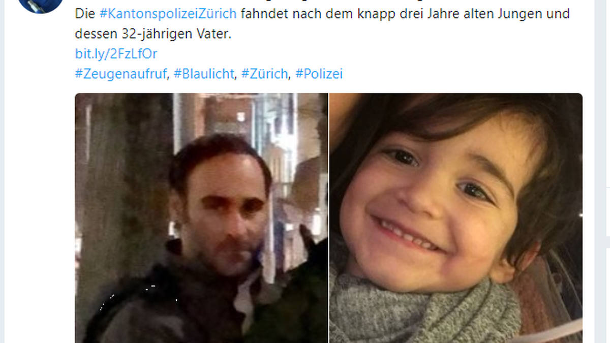 Vater taucht mit Kleinkind (3) unter Polizei fahndet nach diesem Mann