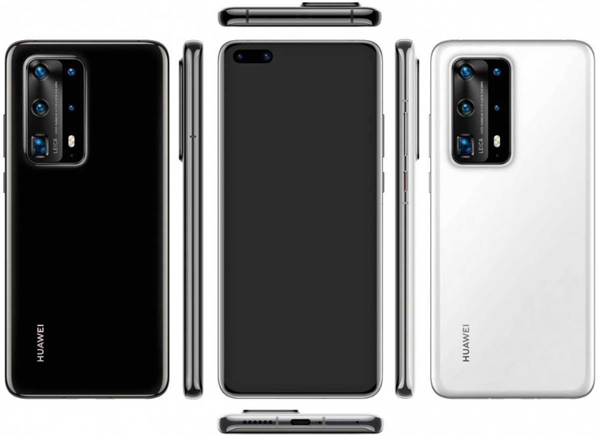 So soll das Huawei P40 Pro gemäss Leaks aussehen.