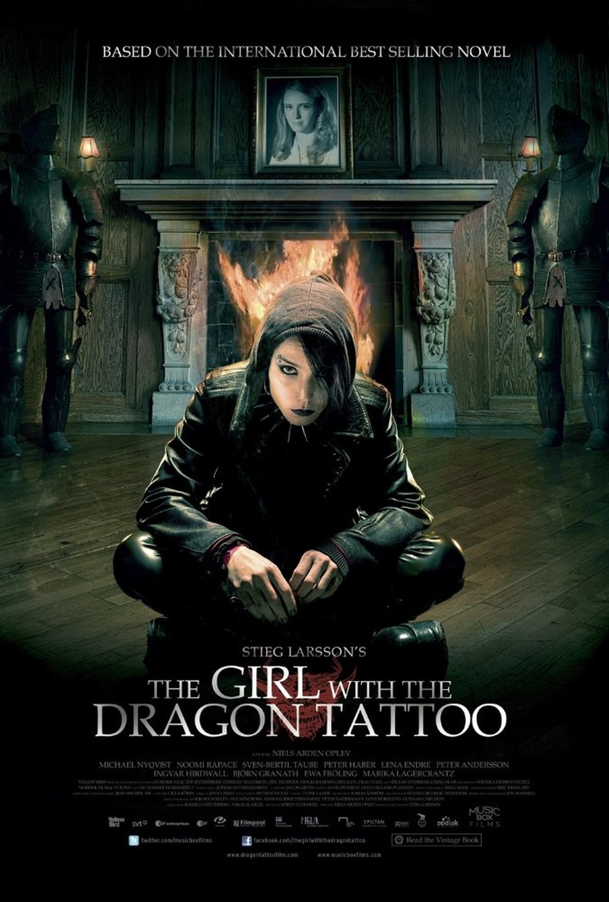 Noomi Rapace spielte als erste Lisbeth Salander im Film.&nbsp;