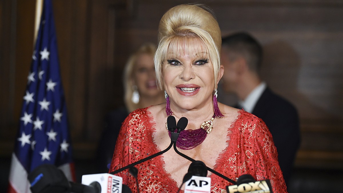 Décès d'Ivana Trump, la première épouse de Donald Trump