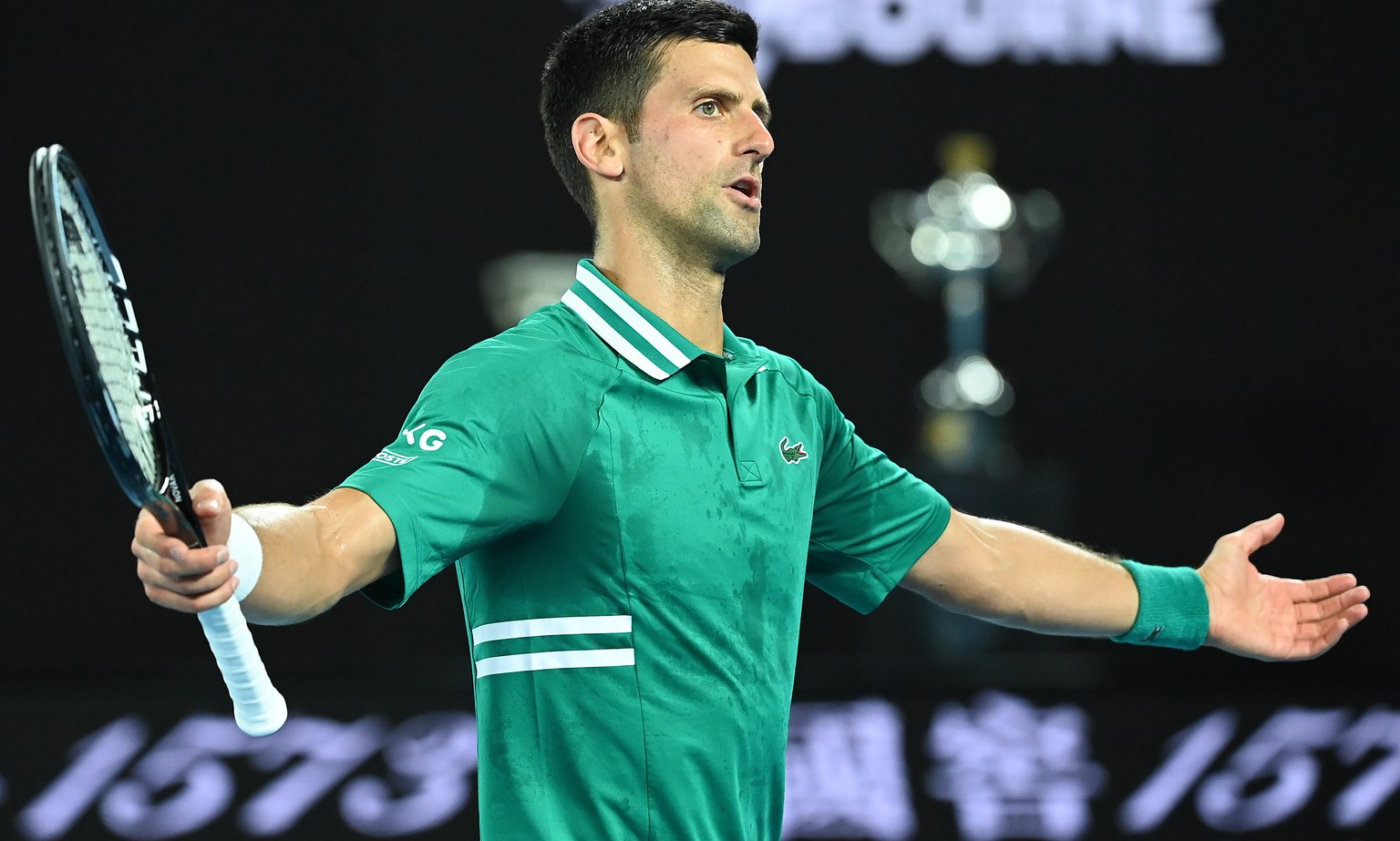 Novak Djokovic hat in Melbourne seinen 18. Grand-Slam-Titel im Visier. 