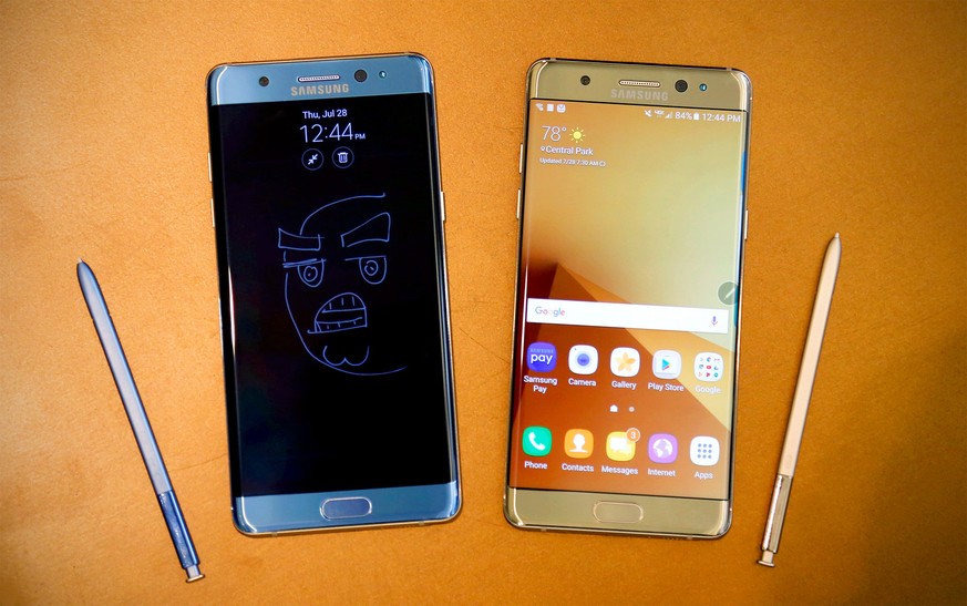 Samsungs neues Oberklasse-Smartphone: das Galaxy Note 7.