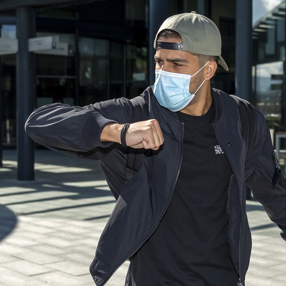 Ricardo Rodriguez beim Zusammenzug der Schweizer Fussball Nationalmannschaft in Pratteln, am Montag, 31. August 2020. Im Rahmen der UEFA Nations League wird die Schweiz Partien gegen die Ukraine und g ...