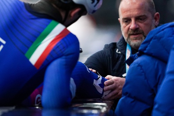 2026-01-17 - ISU Short Track European Championships TILBURG, NETHERLANDS - JANUARY 17: Lorenzo Previtali of Italy during the ISU Short Track European Championships at the IJssportcentrum on January 17 ...