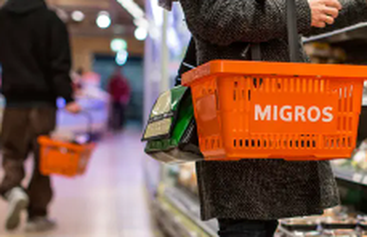 Egal wo: Jeder Einkauf in einer Migros landet im neuen Supermarkt-Korb.