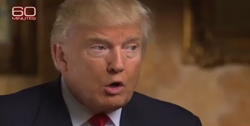 Trump äussert sich im TV-Interview bei CBS zu seinen Plänen.