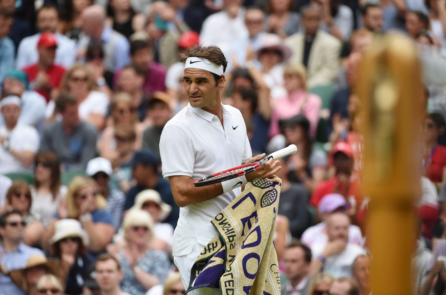 Skepsis fehl am Platz: Roger Federer steht in Wimbledon ohne Satzverlust im Viertelfinal.