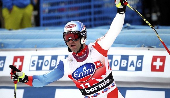 Didier Défago war 2011 der einzige Schweizer Sieger auf der Pista Stelvio