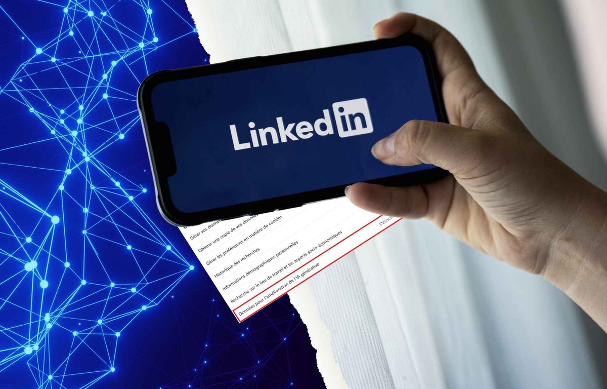 L'IA de LinkedIn en a après vos données, voici comment l'en empêcher.